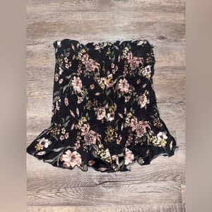 Justify Strapless Floral Tube Top